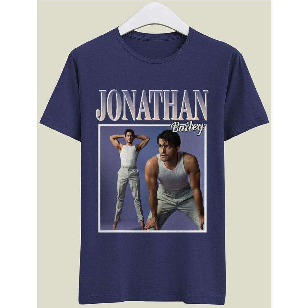 Jonathan Bailey Classic Portrait Pop Culture Fan Gift Unisex T-Shirt